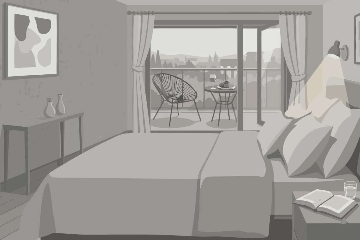 Doppelzimmer mit Meerblick - Wellnesspaket
